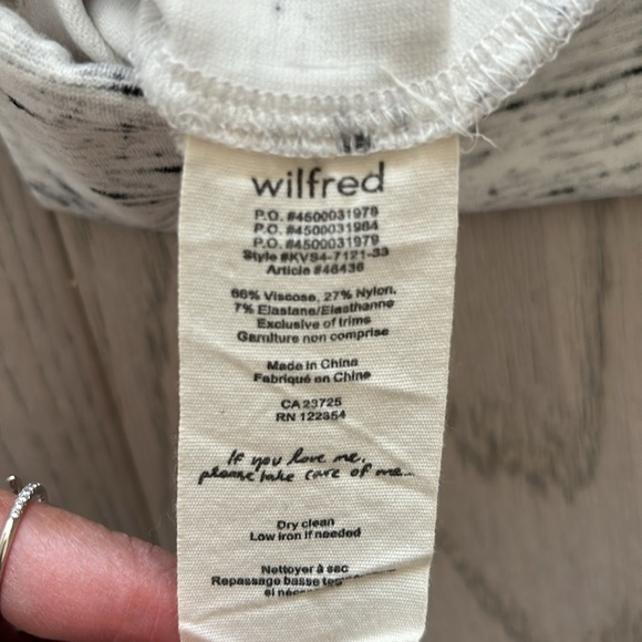 Aritzia Wilfred skirt size zero 0 - Picture 6 of 6